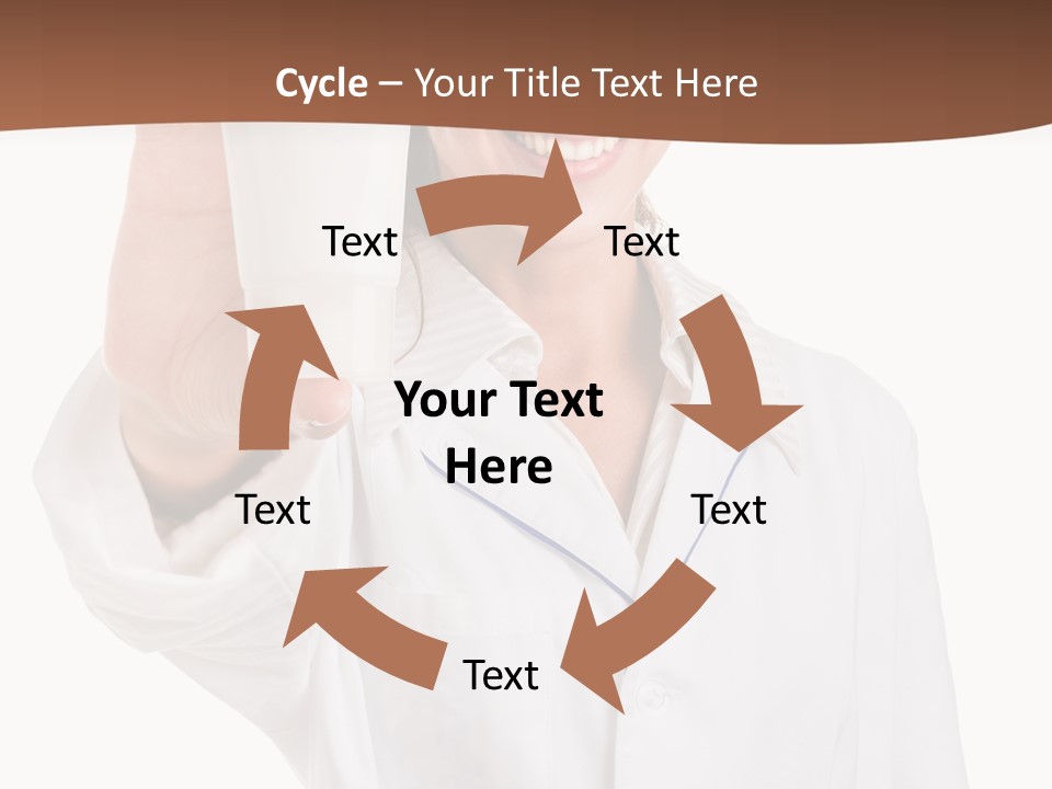 A Woman In A White Shirt Holding A Glass Of Milk PowerPoint Template