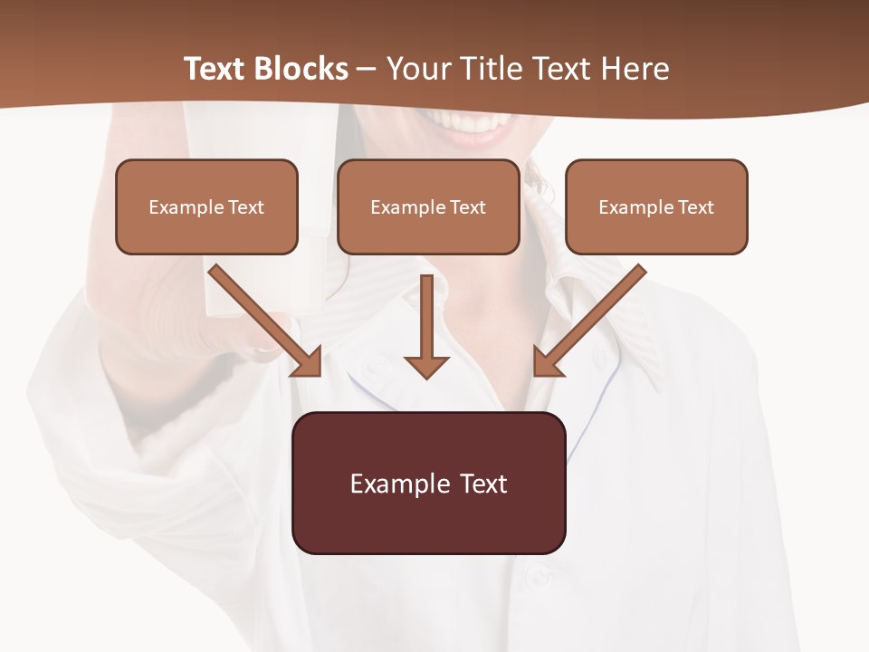A Woman In A White Shirt Holding A Glass Of Milk PowerPoint Template