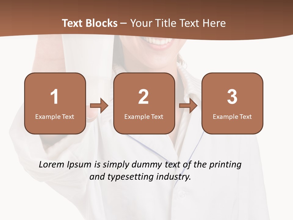 A Woman In A White Shirt Holding A Glass Of Milk PowerPoint Template