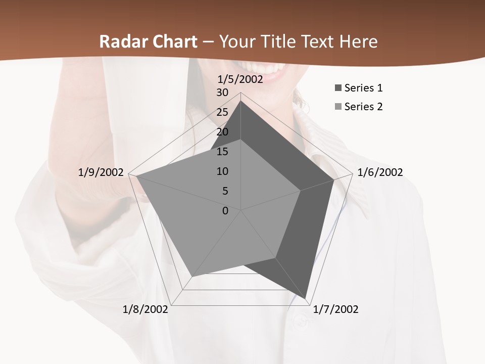 A Woman In A White Shirt Holding A Glass Of Milk PowerPoint Template