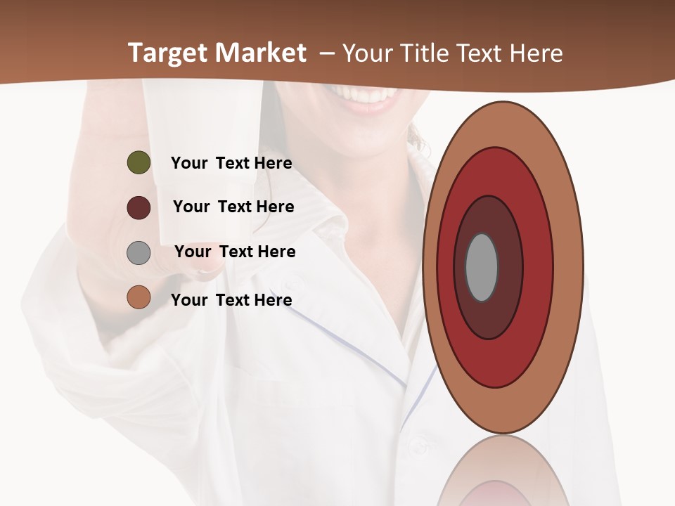 A Woman In A White Shirt Holding A Glass Of Milk PowerPoint Template