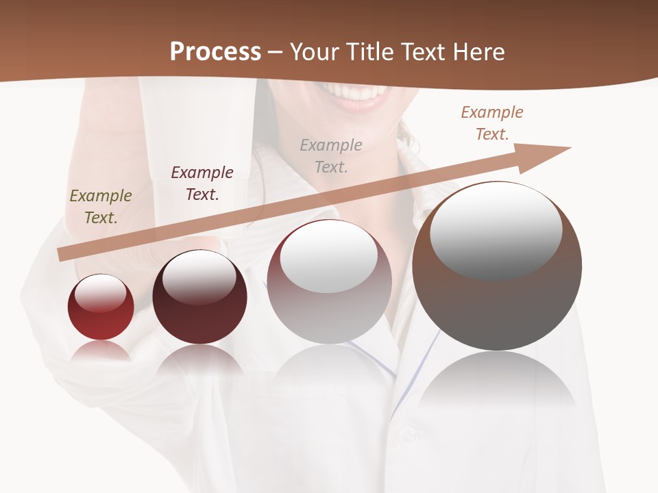 A Woman In A White Shirt Holding A Glass Of Milk PowerPoint Template