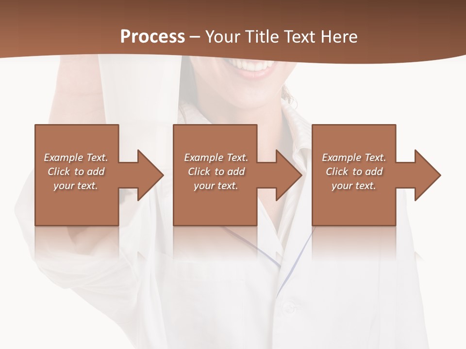 A Woman In A White Shirt Holding A Glass Of Milk PowerPoint Template