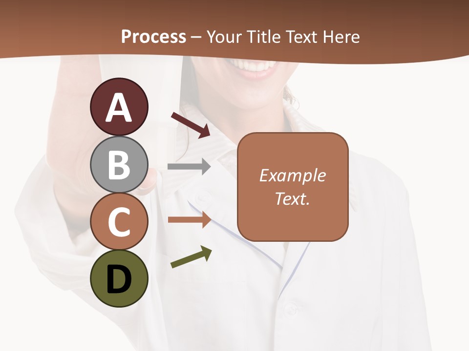 A Woman In A White Shirt Holding A Glass Of Milk PowerPoint Template