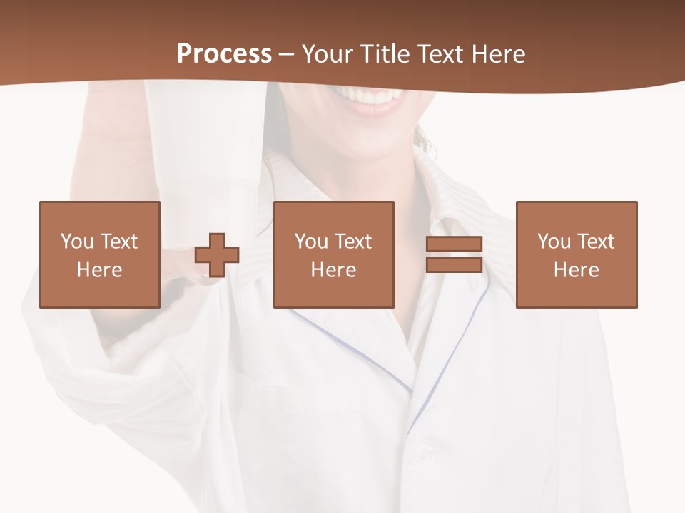 A Woman In A White Shirt Holding A Glass Of Milk PowerPoint Template