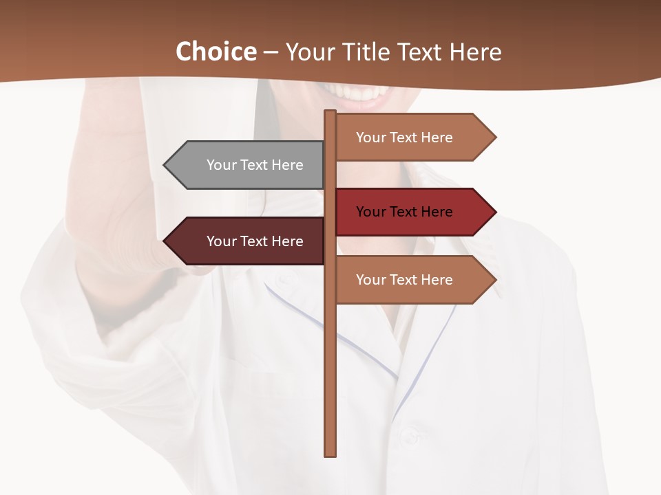 A Woman In A White Shirt Holding A Glass Of Milk PowerPoint Template