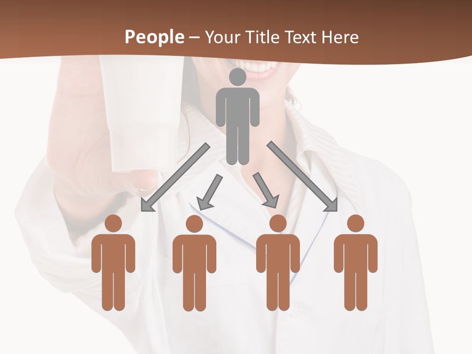 A Woman In A White Shirt Holding A Glass Of Milk PowerPoint Template