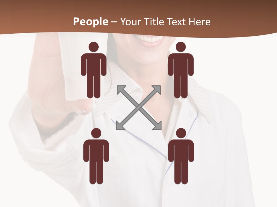 A Woman In A White Shirt Holding A Glass Of Milk PowerPoint Template