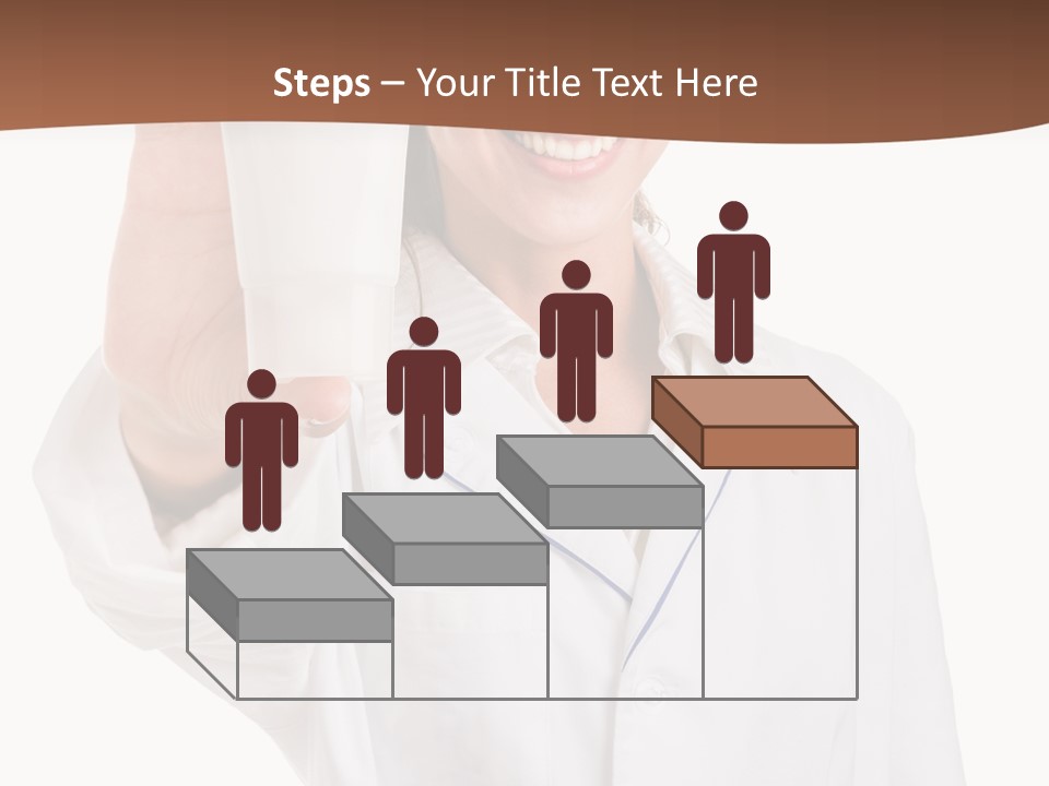 A Woman In A White Shirt Holding A Glass Of Milk PowerPoint Template