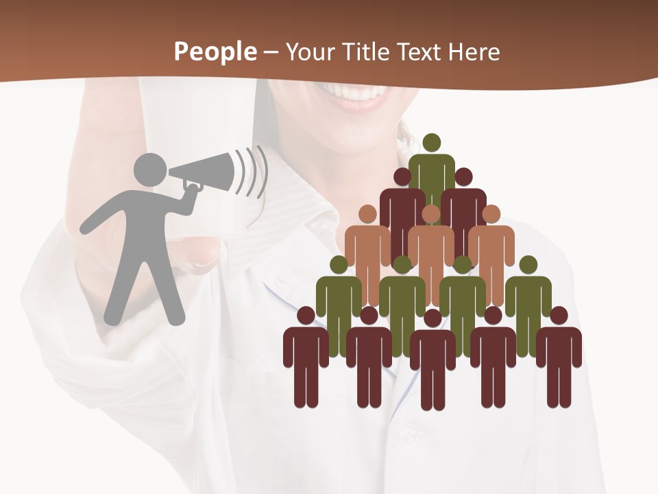 A Woman In A White Shirt Holding A Glass Of Milk PowerPoint Template