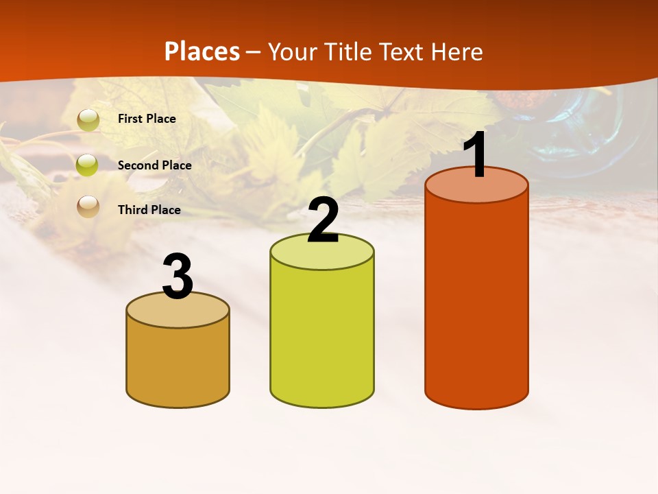 A Bottle Of Wine Sitting On Top Of A Wooden Table PowerPoint Template