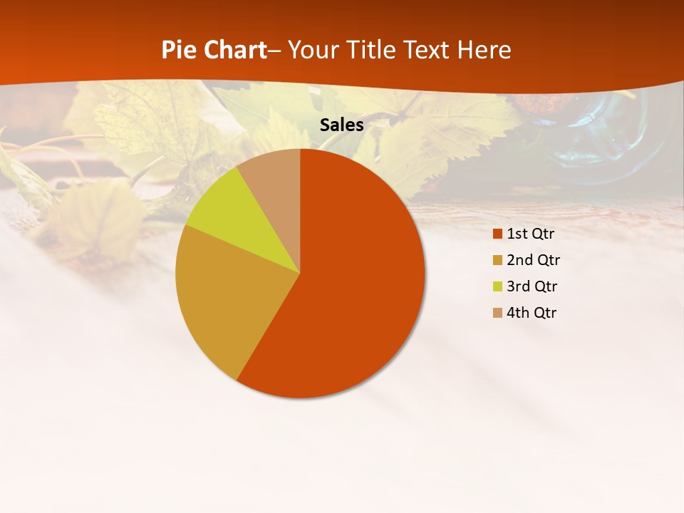 A Bottle Of Wine Sitting On Top Of A Wooden Table PowerPoint Template