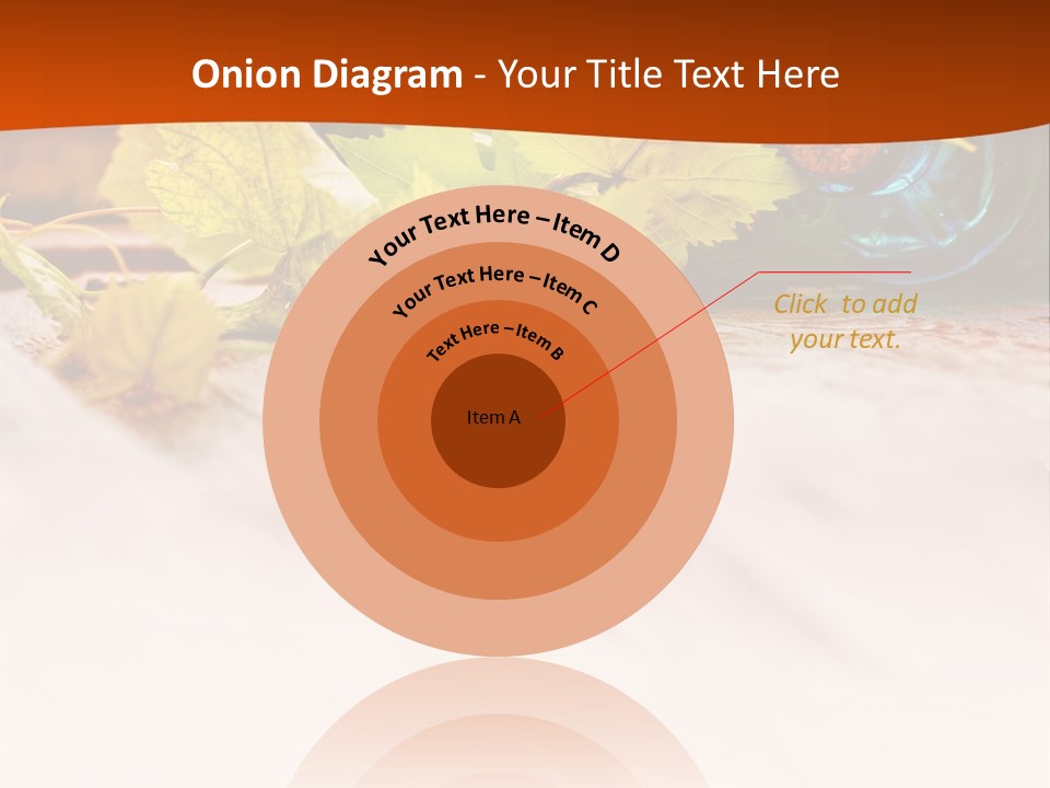 A Bottle Of Wine Sitting On Top Of A Wooden Table PowerPoint Template