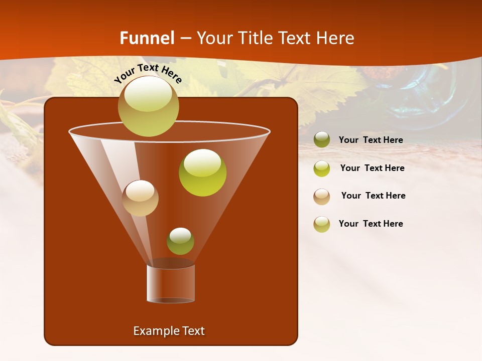 A Bottle Of Wine Sitting On Top Of A Wooden Table PowerPoint Template