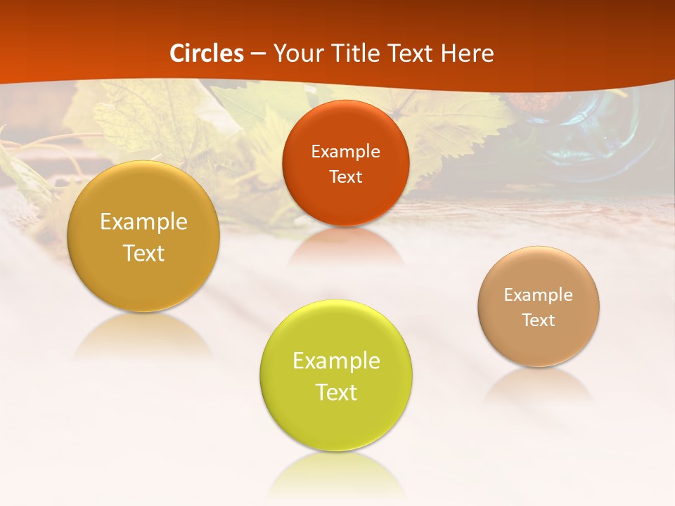 A Bottle Of Wine Sitting On Top Of A Wooden Table PowerPoint Template