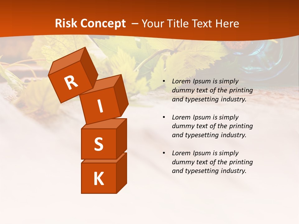 A Bottle Of Wine Sitting On Top Of A Wooden Table PowerPoint Template