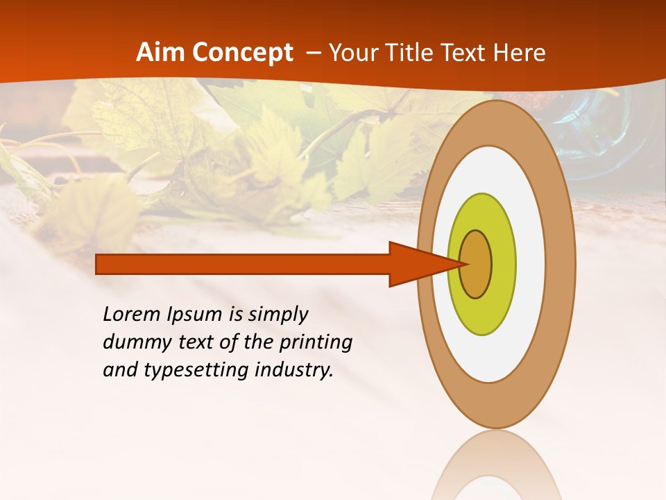 A Bottle Of Wine Sitting On Top Of A Wooden Table PowerPoint Template