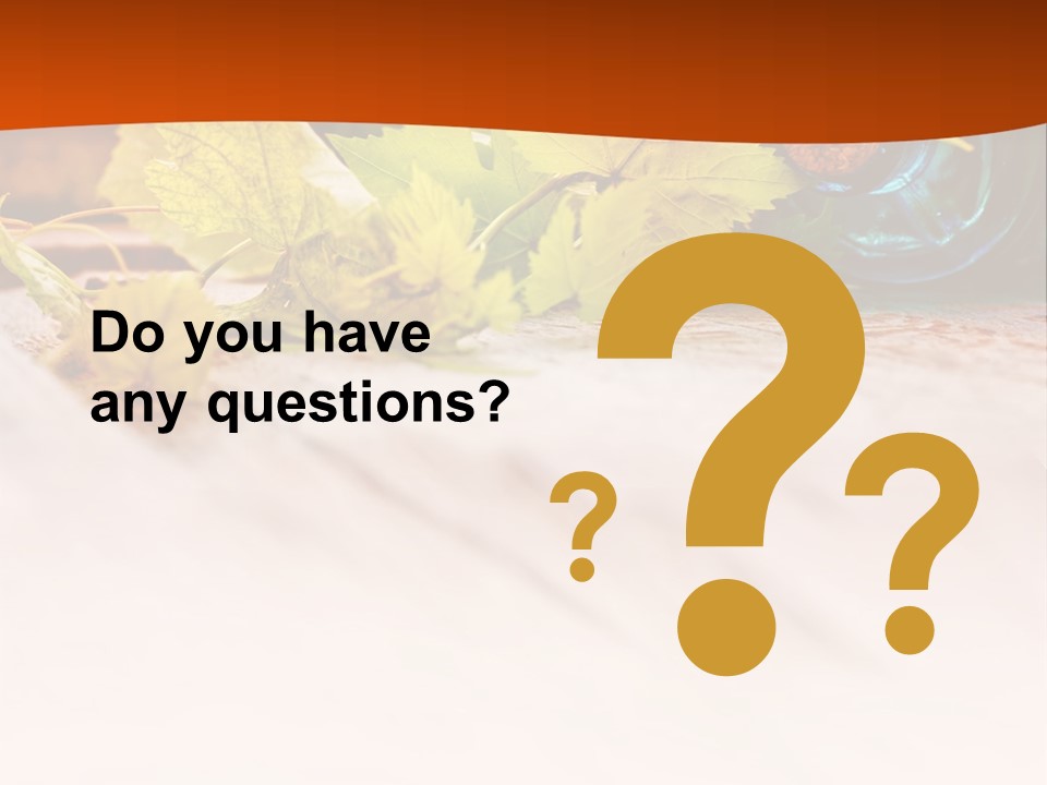 A Bottle Of Wine Sitting On Top Of A Wooden Table PowerPoint Template