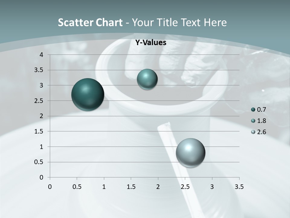 A Person Making A Vase On A Potter's Wheel PowerPoint Template