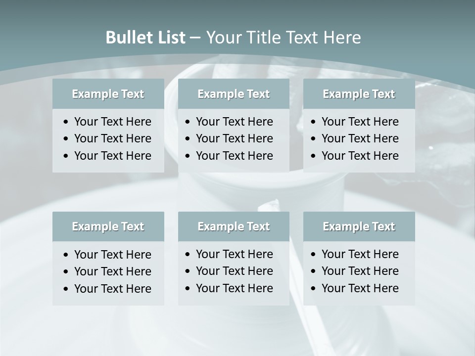 A Person Making A Vase On A Potter's Wheel PowerPoint Template