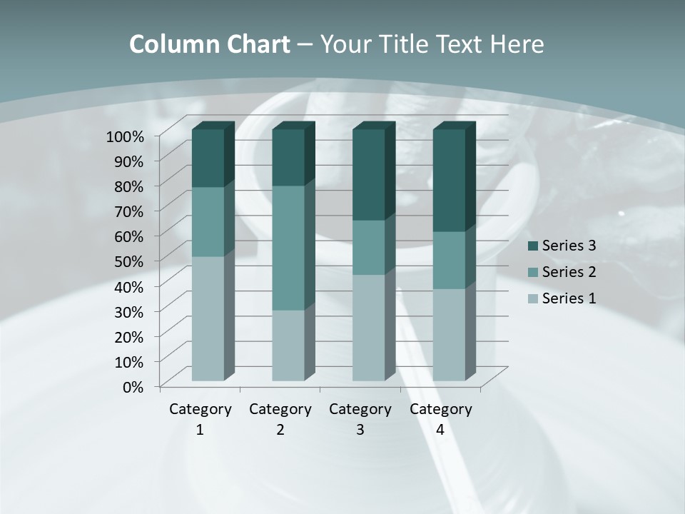 A Person Making A Vase On A Potter's Wheel PowerPoint Template