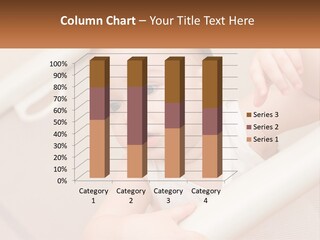 A Baby In A Crib With A Name Of Presentation PowerPoint Template