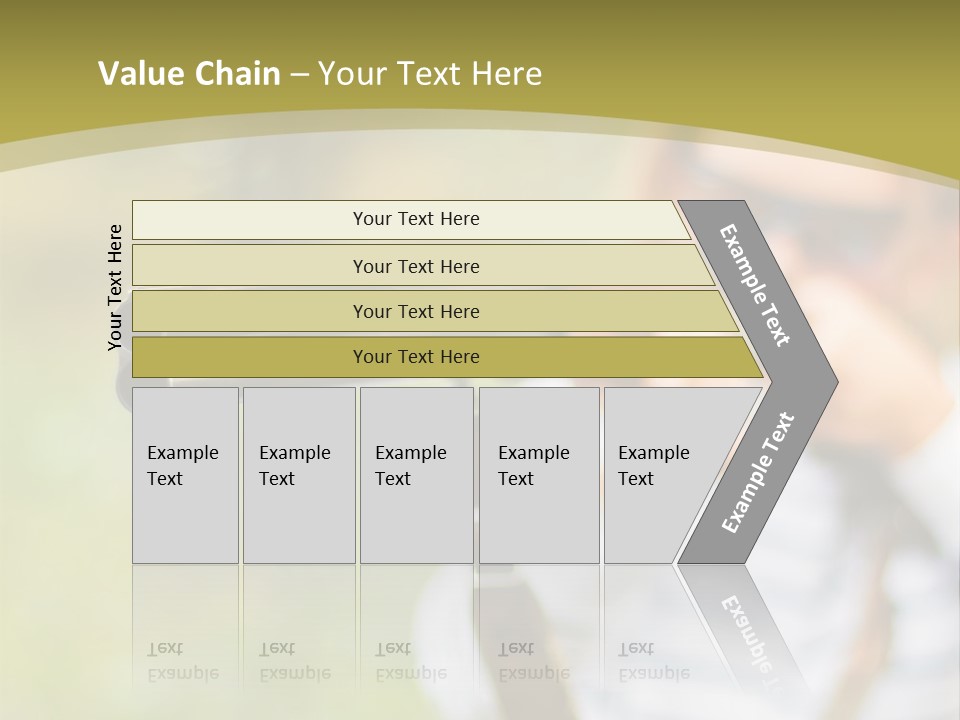 A Woman Holding A Rifle And Aiming It At The Camera PowerPoint Template