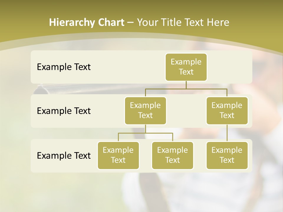 A Woman Holding A Rifle And Aiming It At The Camera PowerPoint Template