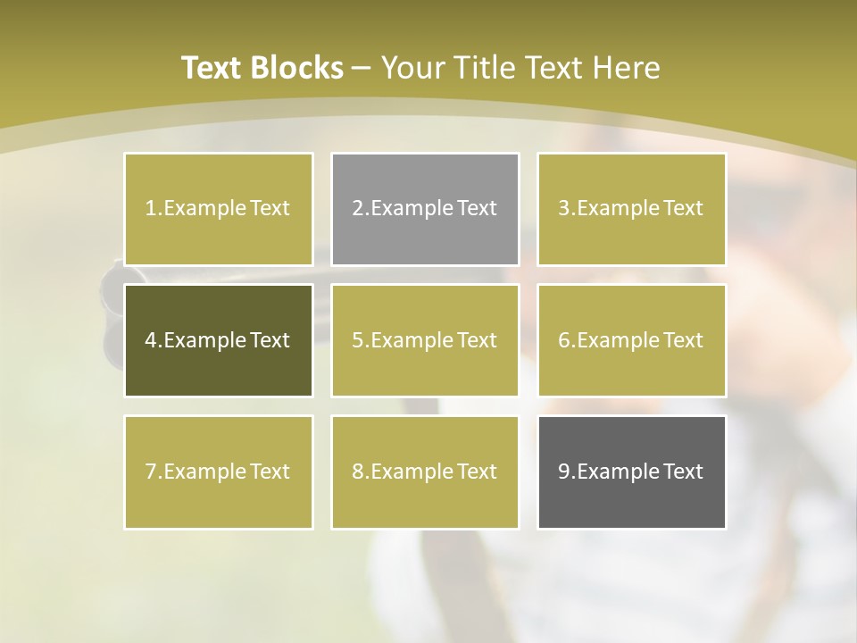 A Woman Holding A Rifle And Aiming It At The Camera PowerPoint Template