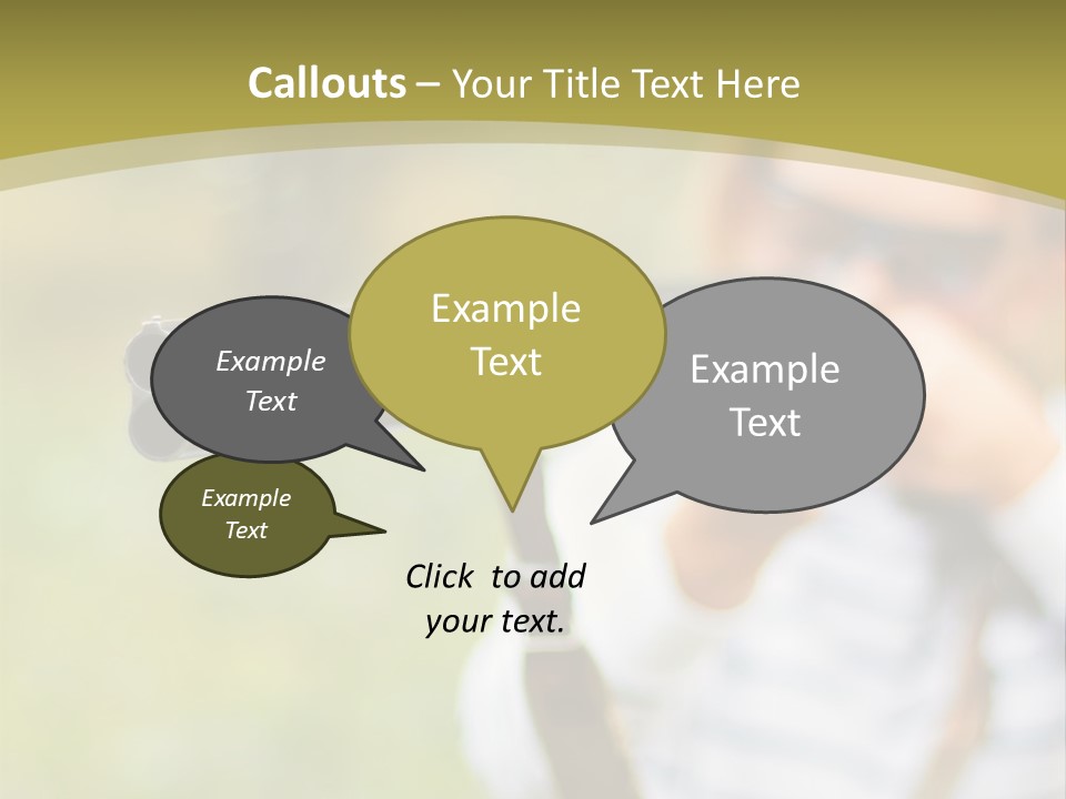 A Woman Holding A Rifle And Aiming It At The Camera PowerPoint Template