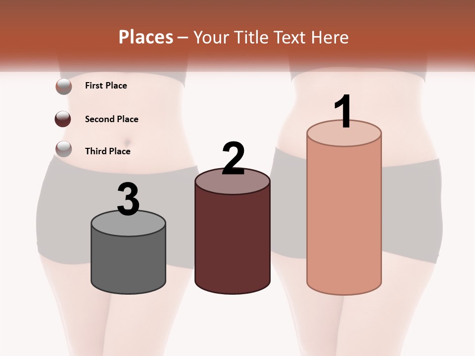 A Woman In A Black Sports Bra Top And Black Shorts PowerPoint Template