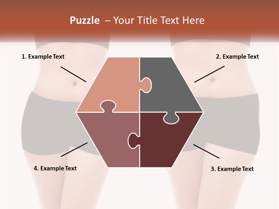 A Woman In A Black Sports Bra Top And Black Shorts PowerPoint Template