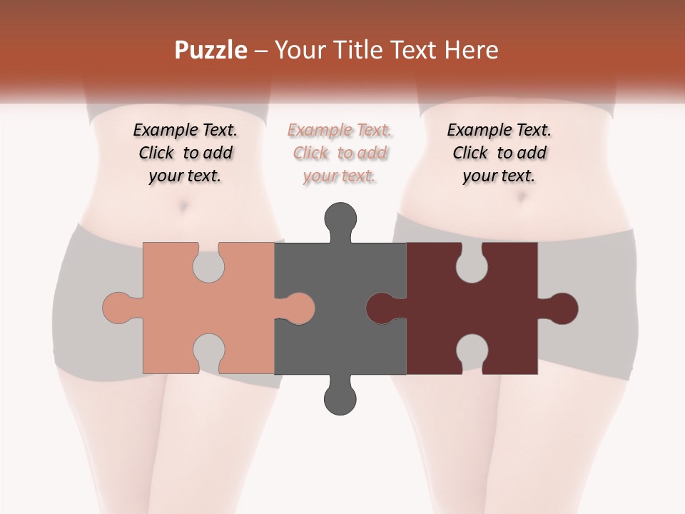 A Woman In A Black Sports Bra Top And Black Shorts PowerPoint Template