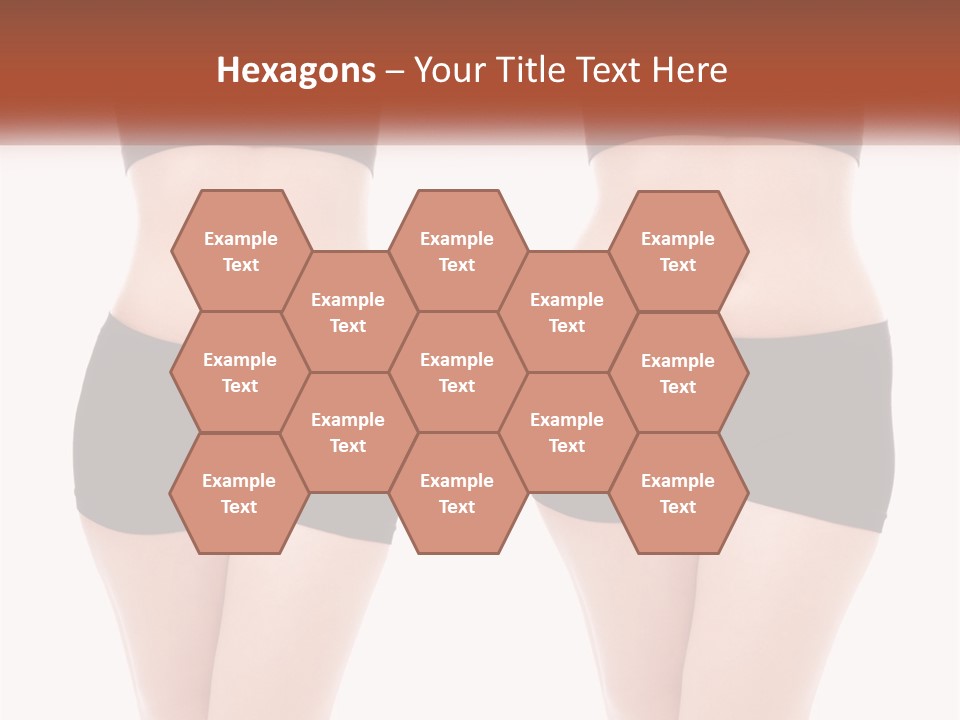 A Woman In A Black Sports Bra Top And Black Shorts PowerPoint Template