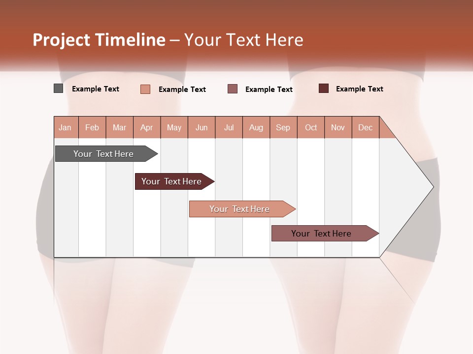 A Woman In A Black Sports Bra Top And Black Shorts PowerPoint Template