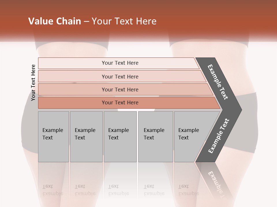 A Woman In A Black Sports Bra Top And Black Shorts PowerPoint Template