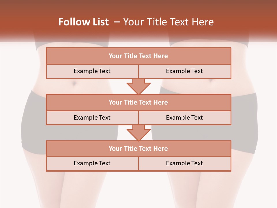 A Woman In A Black Sports Bra Top And Black Shorts PowerPoint Template