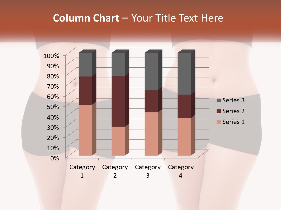 A Woman In A Black Sports Bra Top And Black Shorts PowerPoint Template