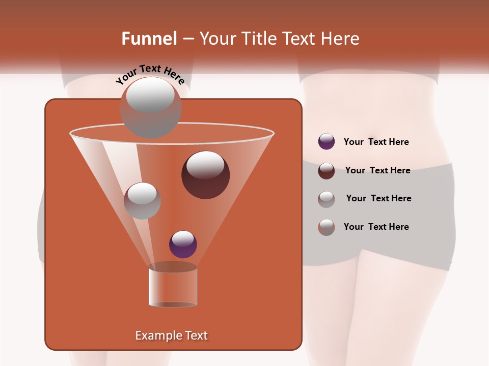 A Woman In A Black Sports Bra Top And Black Shorts PowerPoint Template