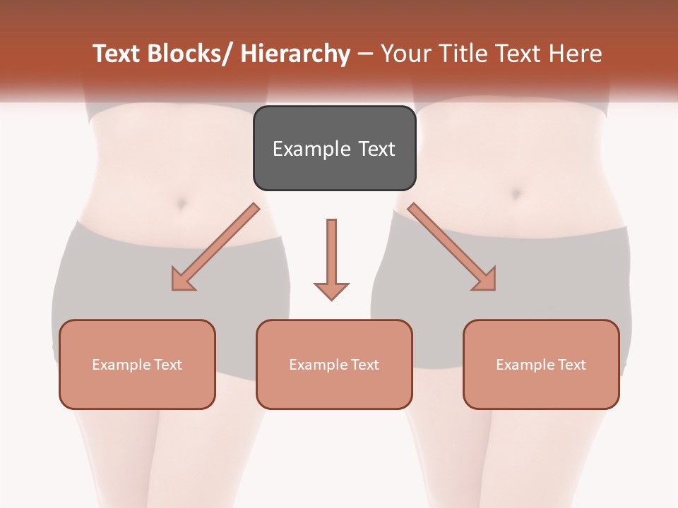 A Woman In A Black Sports Bra Top And Black Shorts PowerPoint Template