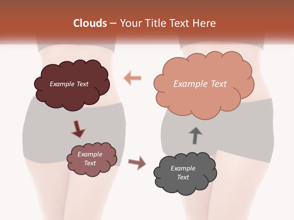 A Woman In A Black Sports Bra Top And Black Shorts PowerPoint Template