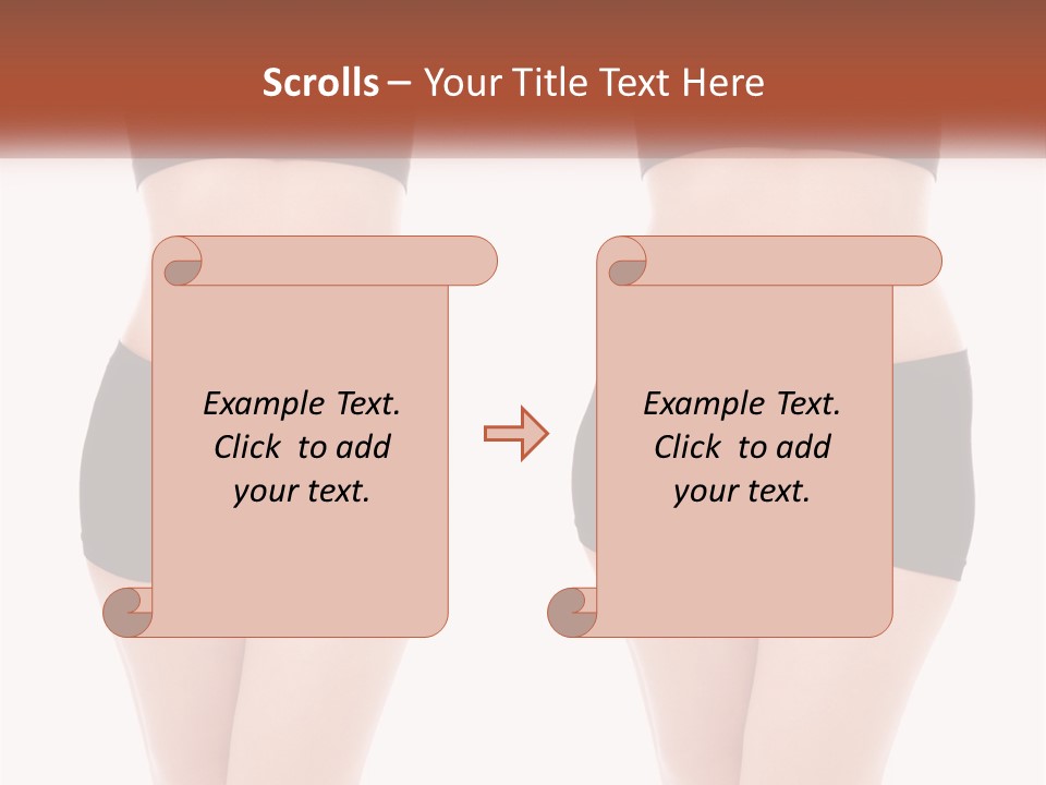 A Woman In A Black Sports Bra Top And Black Shorts PowerPoint Template