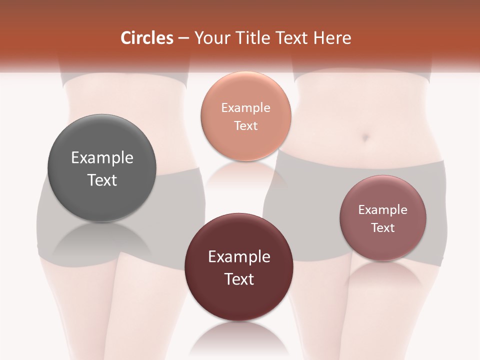 A Woman In A Black Sports Bra Top And Black Shorts PowerPoint Template