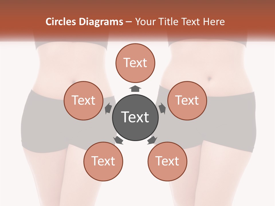 A Woman In A Black Sports Bra Top And Black Shorts PowerPoint Template