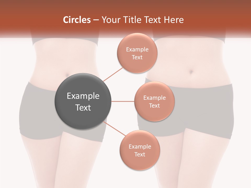 A Woman In A Black Sports Bra Top And Black Shorts PowerPoint Template