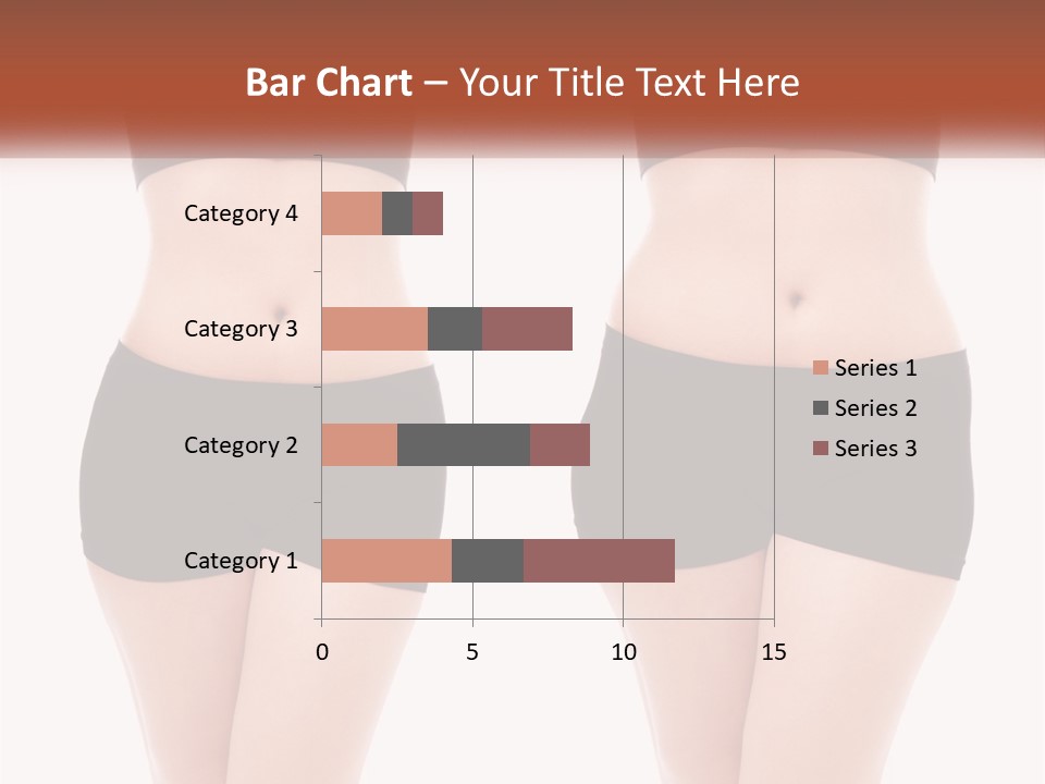 A Woman In A Black Sports Bra Top And Black Shorts PowerPoint Template