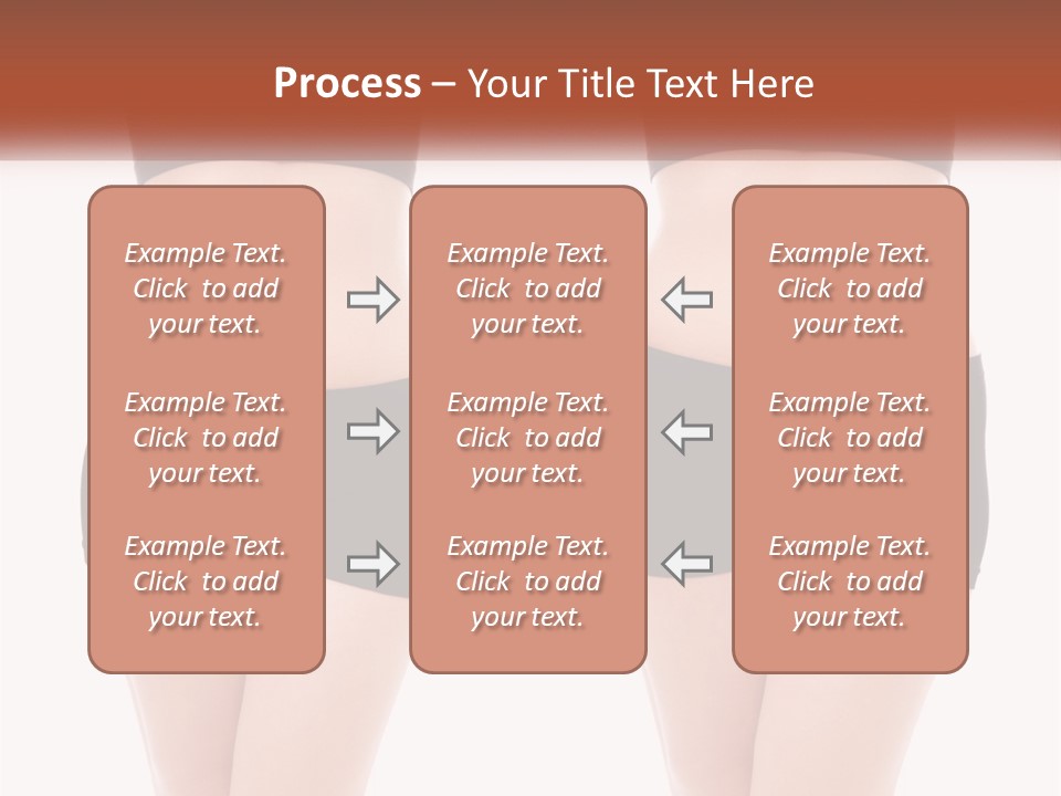 A Woman In A Black Sports Bra Top And Black Shorts PowerPoint Template