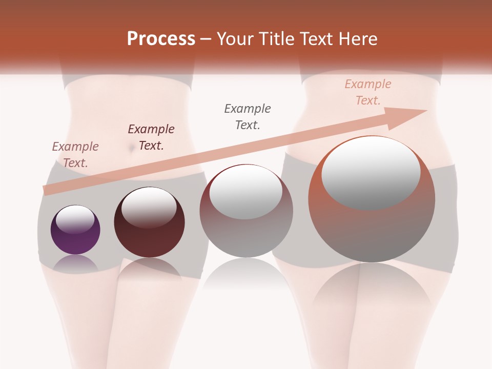 A Woman In A Black Sports Bra Top And Black Shorts PowerPoint Template