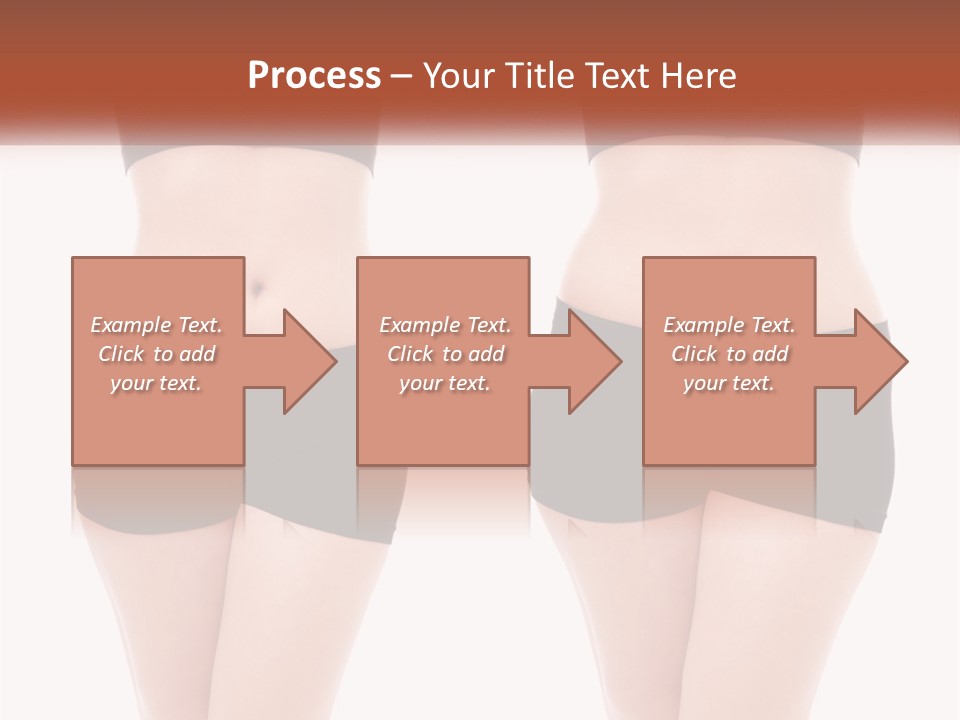 A Woman In A Black Sports Bra Top And Black Shorts PowerPoint Template