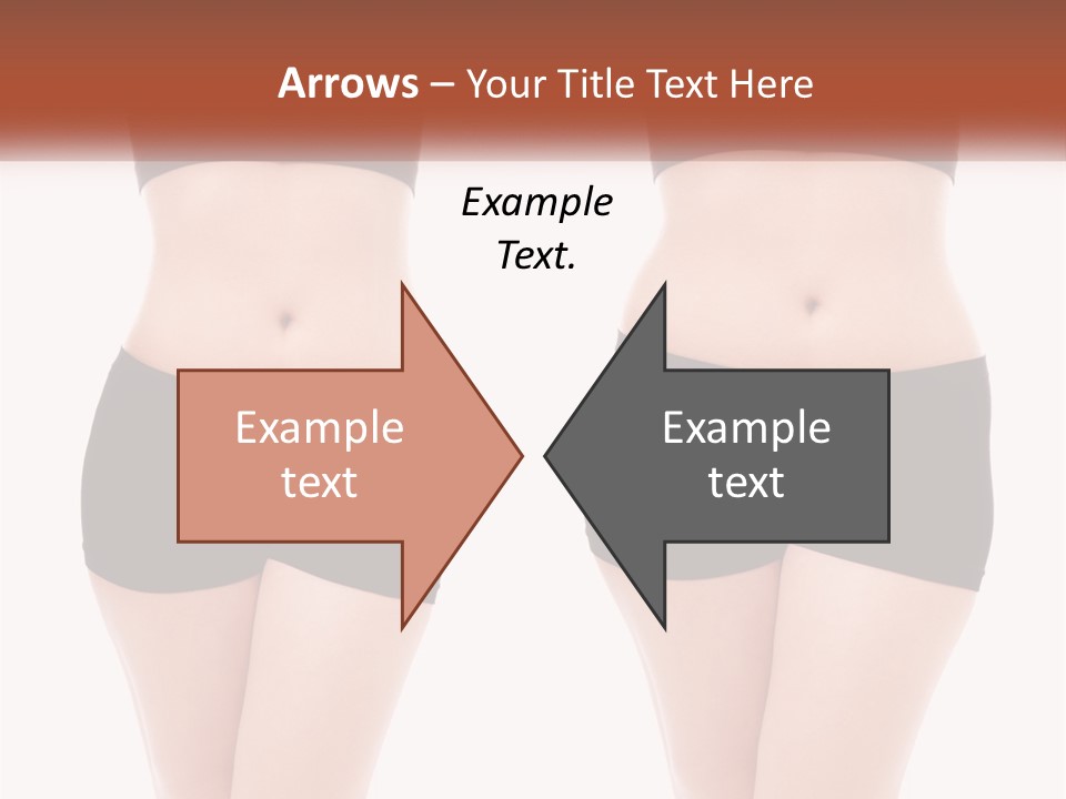 A Woman In A Black Sports Bra Top And Black Shorts PowerPoint Template